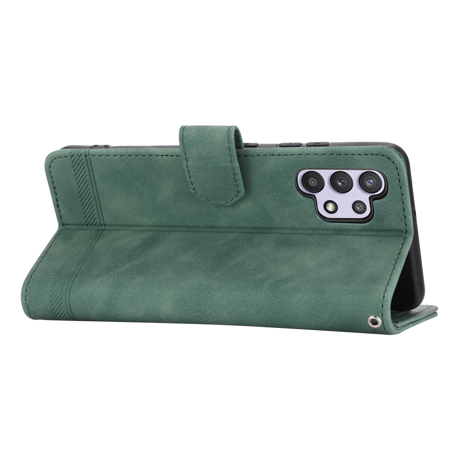 DIERFENG DF-03 Mobile Phone Cover for Samsung Galaxy A32 5G M32 5G Lines Imprinted PU Leather Stand Wallet Phone Case DIERFENG DF-03 Mobile Phone Cover for Samsung Galaxy A32 5G M32 5G Lines Imprinted PU Leather Stand Wallet Phone Case